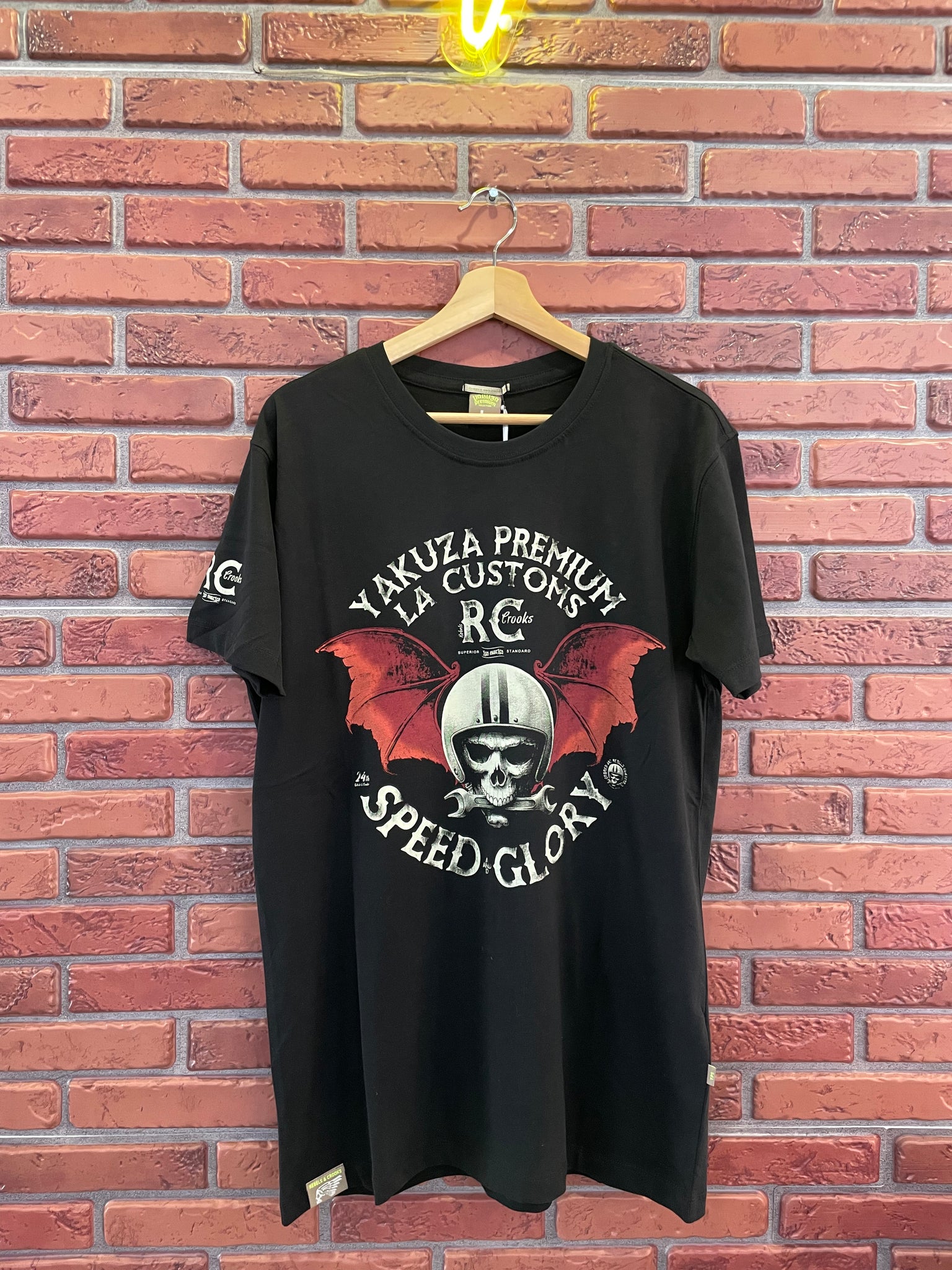Camiseta Yakuza- YPS3612 schwarz
