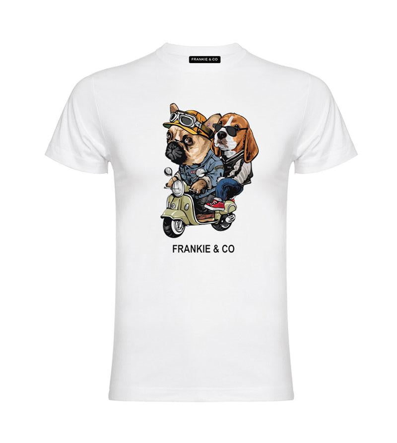 Camiseta Frankie- MOTORBIKE DOGS