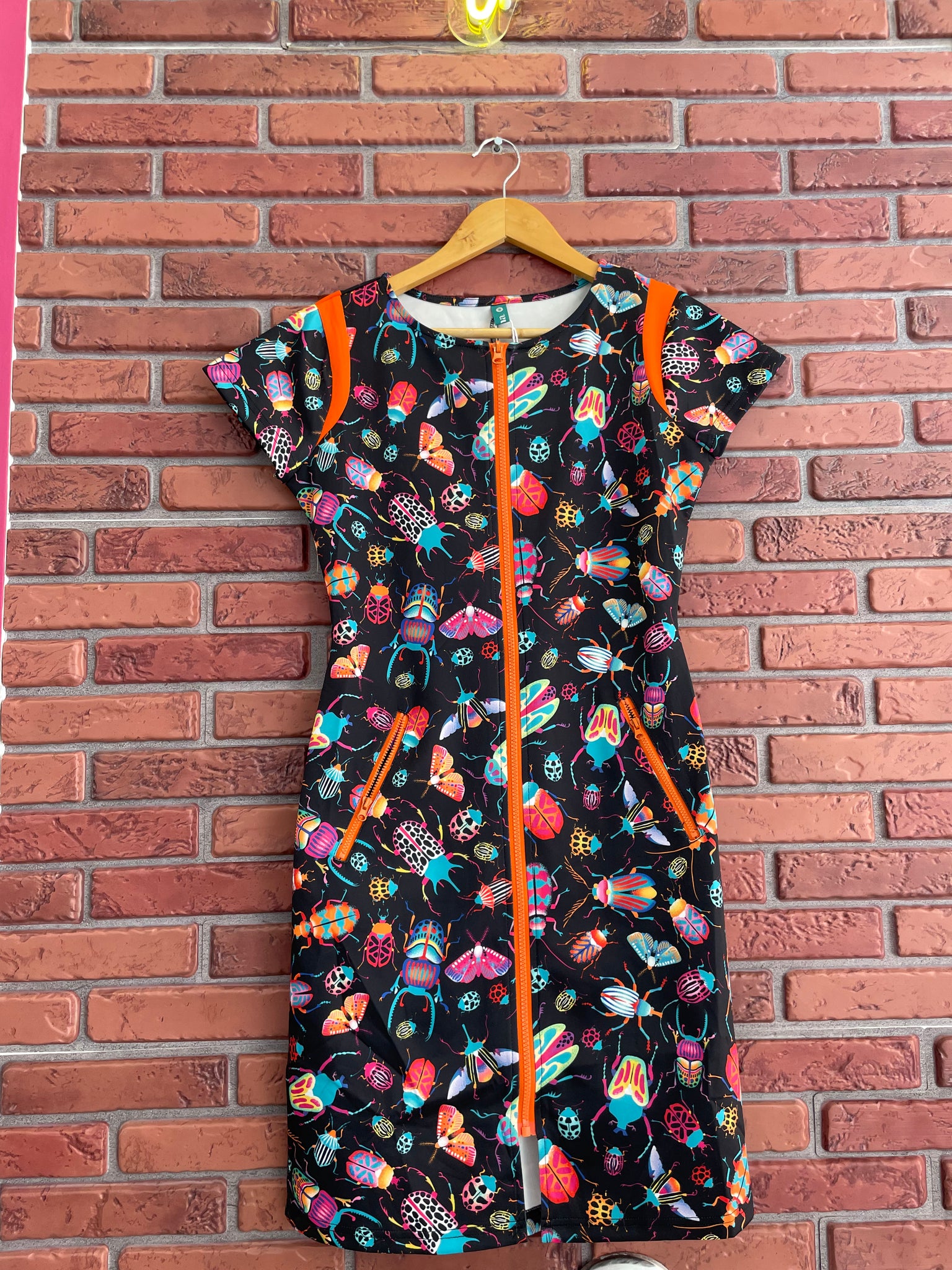 Vestido tubo cremallera- Contigo si, bicho