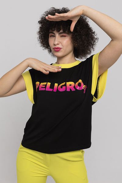 Camiseta sin sisa rib- La peligrosa