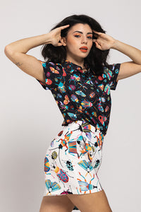 Camisa sencilla- Contigo si, bicho